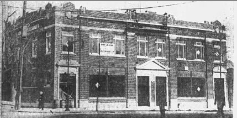 The new Flatbush post office at Snyder and Bedford Avenue, March 1924. 