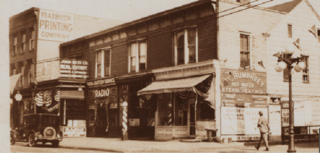 805-815 Flatbush Avenue, former location of the Flatbush Post Office in the 1890s. 