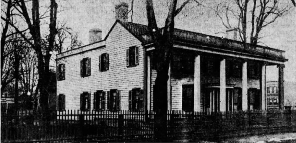 Colonel Church lived in this home on Fort Hamilton Avenue near 100th Street, which he built in 1843.
