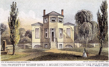 The new Chelsea House, as it looked following the addition of a third floor in 1816. 