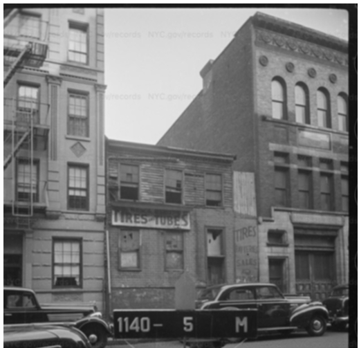 153-155 West 68th Street, New York, 1940s
Engine Company No 40 firehousse
