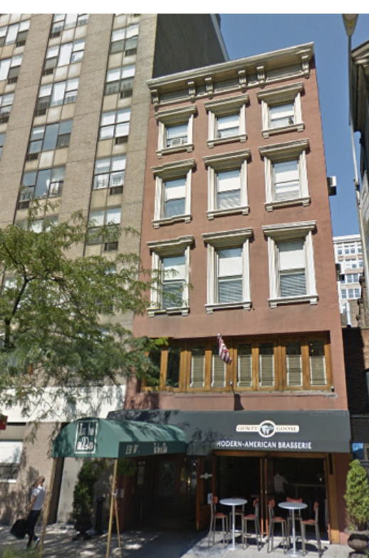 The home of Emma Lilian Todd at 131 West 23rd Street, where the Junior Aero Club met. 