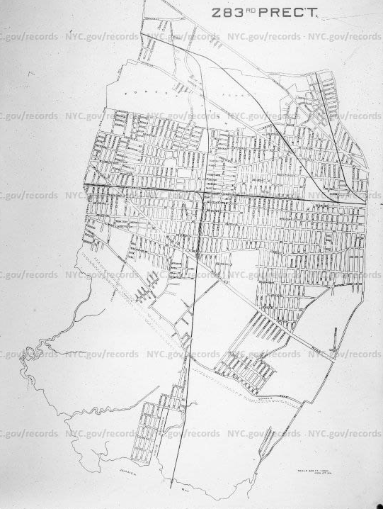 Richmond Hill Police, 293rd Precinct Map