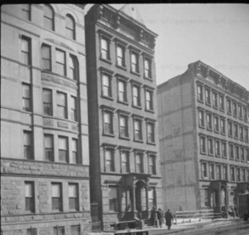 315 West 121st Street, pictured here in 1940