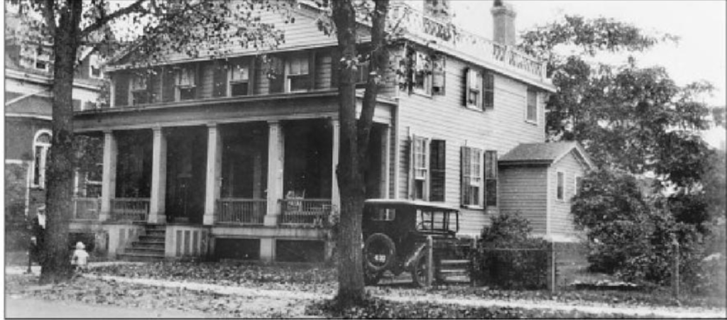 The home of Captain Jeremiah Briggs , Richmond Hill 