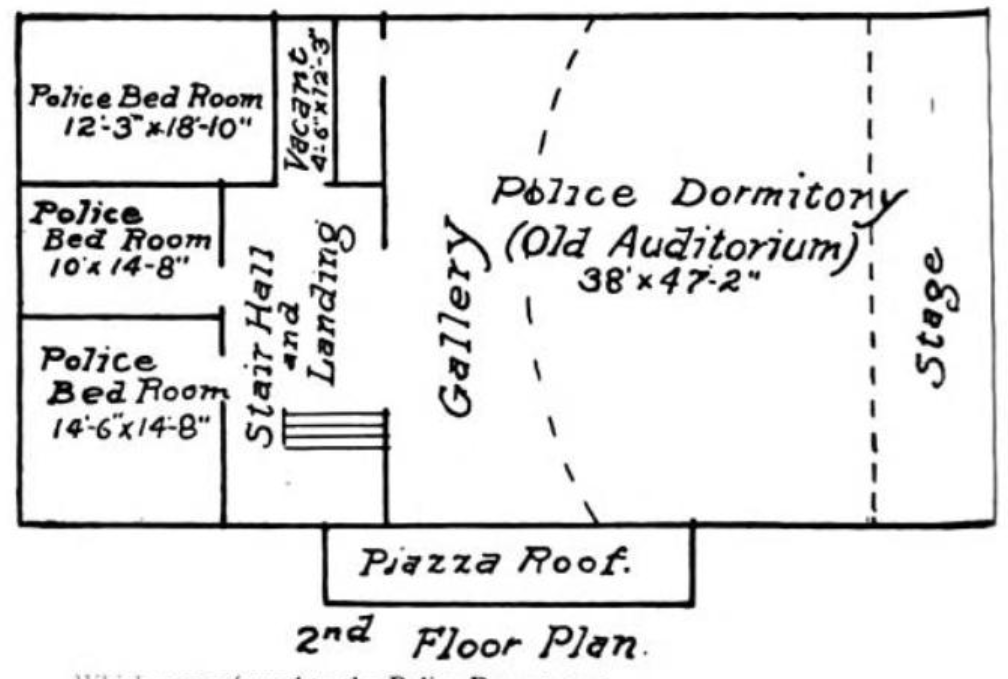 Richmond Hill Village Hall floor plan 2