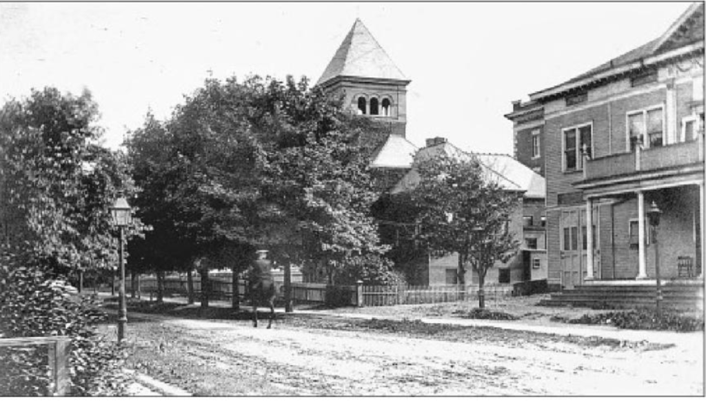 Richmond Hill Village Hall 
where Joseph Probst Jr. worked