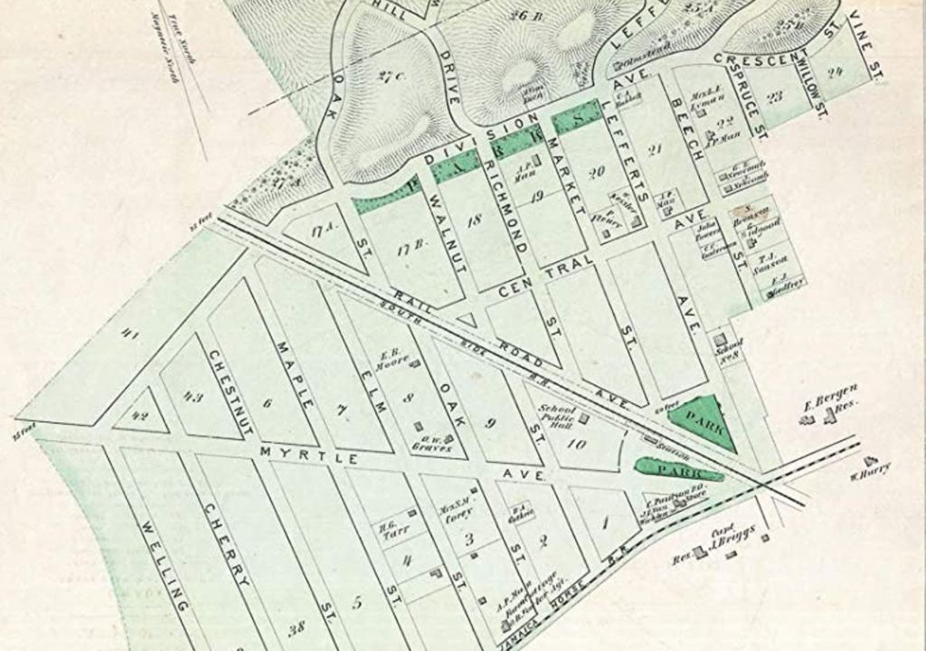 1873 map of Richmond Hill
