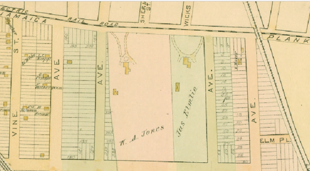 1891 map Richmond Hill