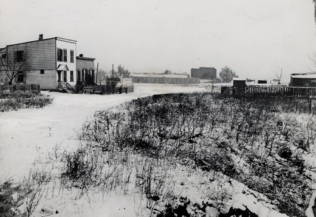 The future site of Ebbets Field in 1912.