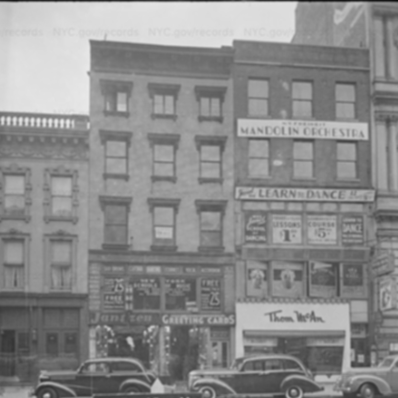 106-108 East 14th Street in 1940. New York Department of Records