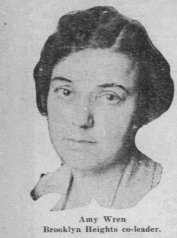 Amy Wren of Brooklyn Heights, 1928