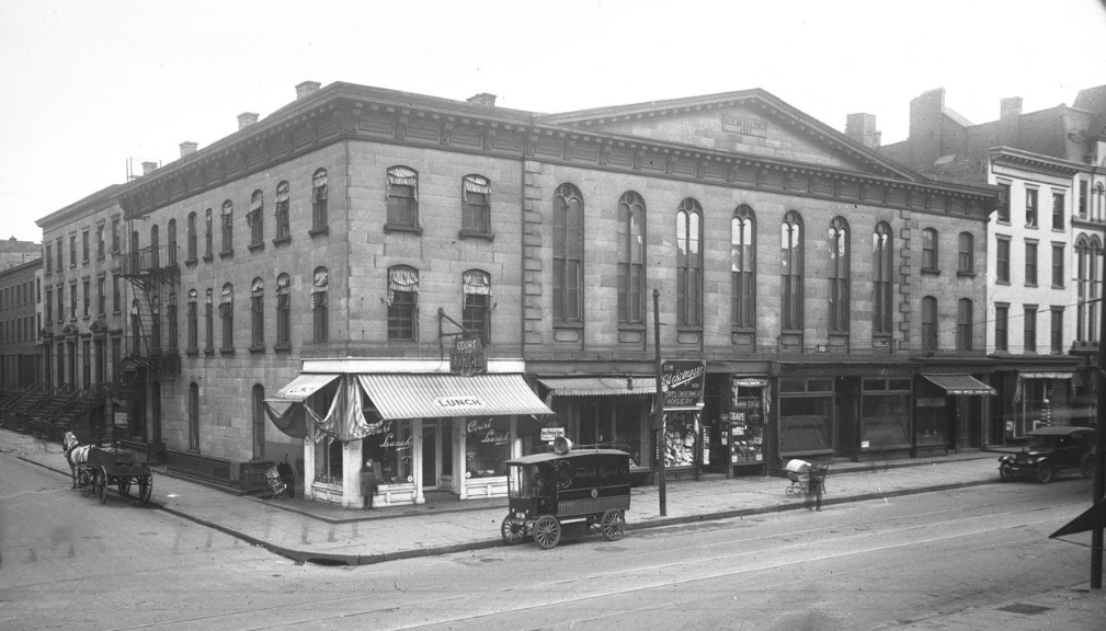 The Berean Building in 1922, after the Children's Court had moved out. New York Heritage. 