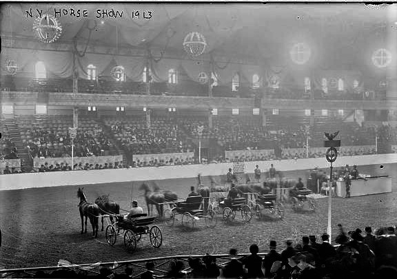 National Horse Show at Madison Square Garden, 1913. Library of Congress Collections.