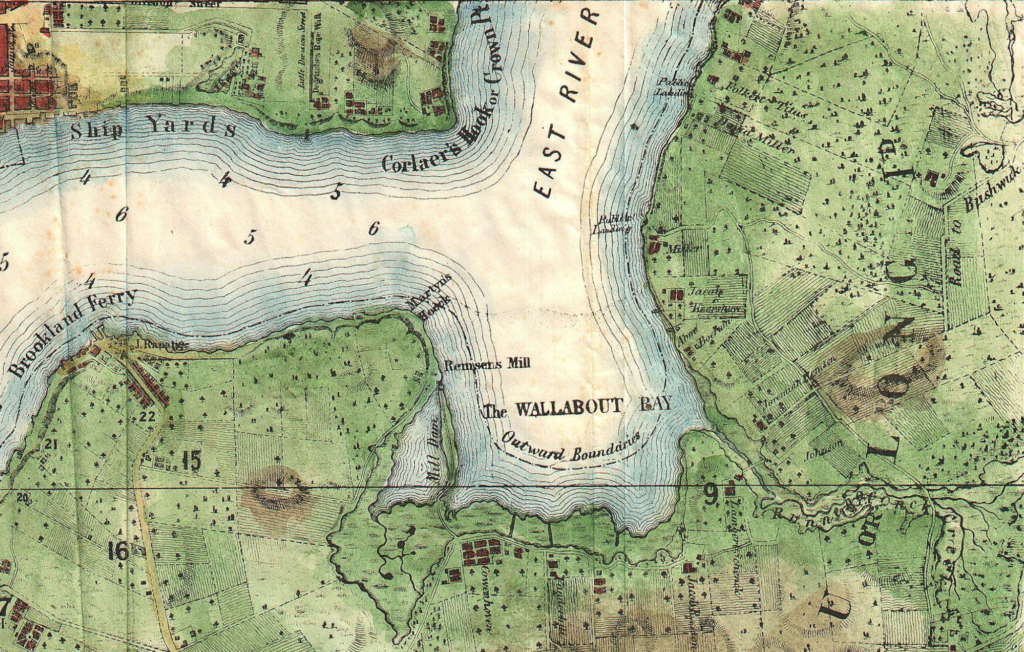 Williamsburg, 1867 Stiles Map of Brooklyn