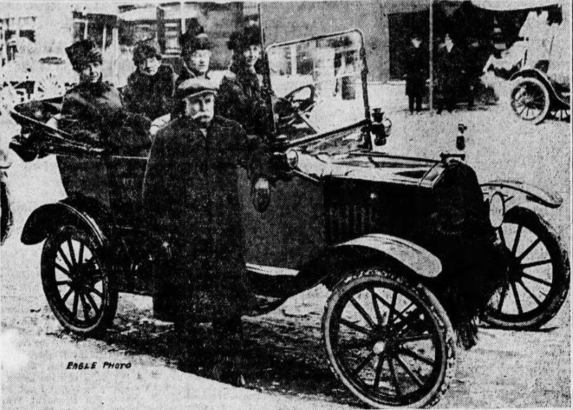 The Brooklyn Woman Suffrage Party had its own car, called "The Suffrage Winner."