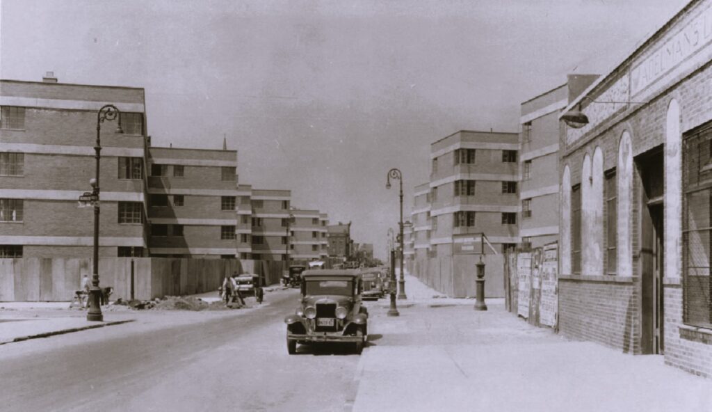 Humboldt and Scholes Streets, 1937