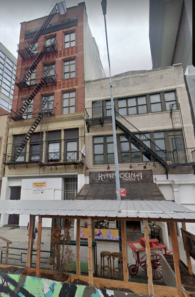 241 Bowery in 2023 (Google Maps)