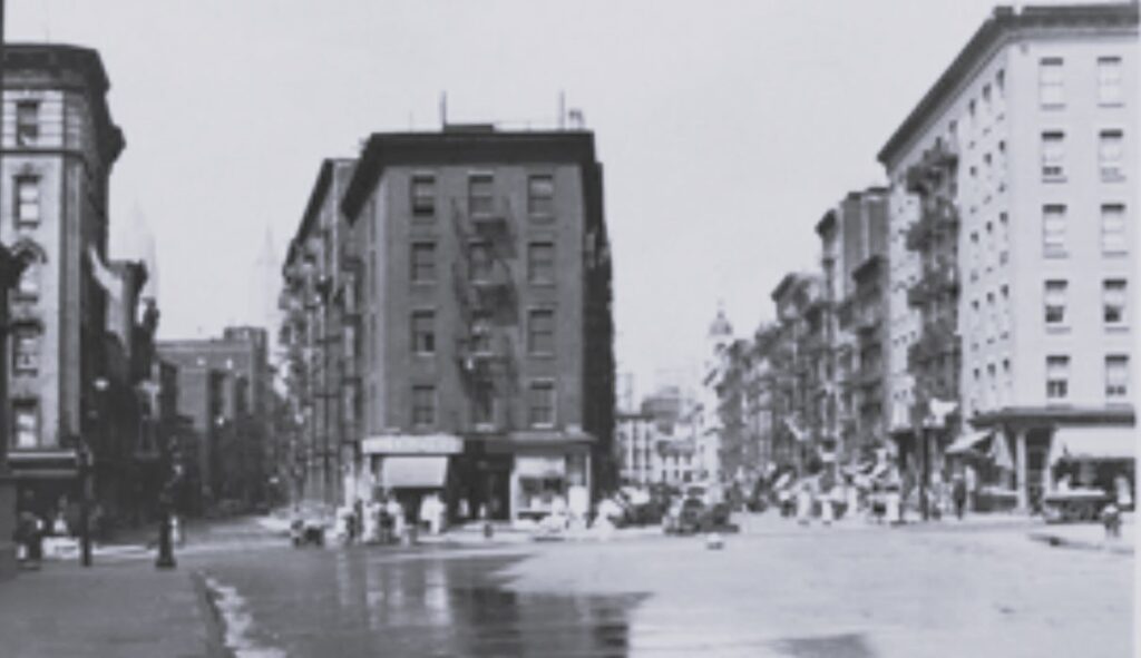 Hamilton Street and Monroe Street at Market Street, 1932. NYPL Digital Collections