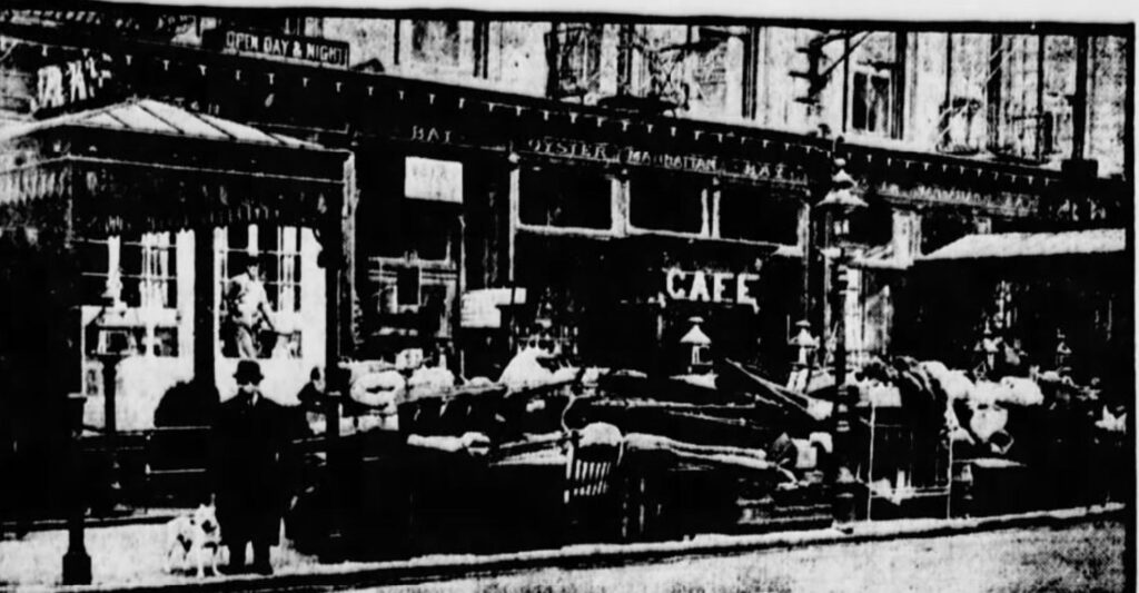 Jack's Restaurant, March 1911