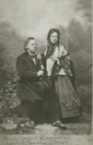 Henry Ward Beecher and his sister Harriet Beecher Stowe, author of "Uncle Tom's Cabin."