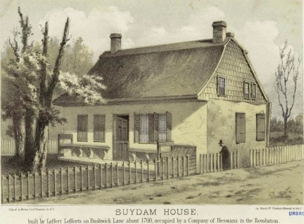 Jacob Suydam House in Bushwick, Brooklyn