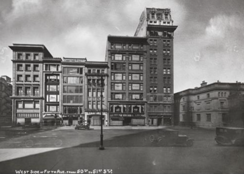 Fifth Avenue and 51st Street, 1920